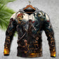Fantasy Pirate Ghost Hoodie For Gothic Art Lovers Daily Wear And Weekend Adventures