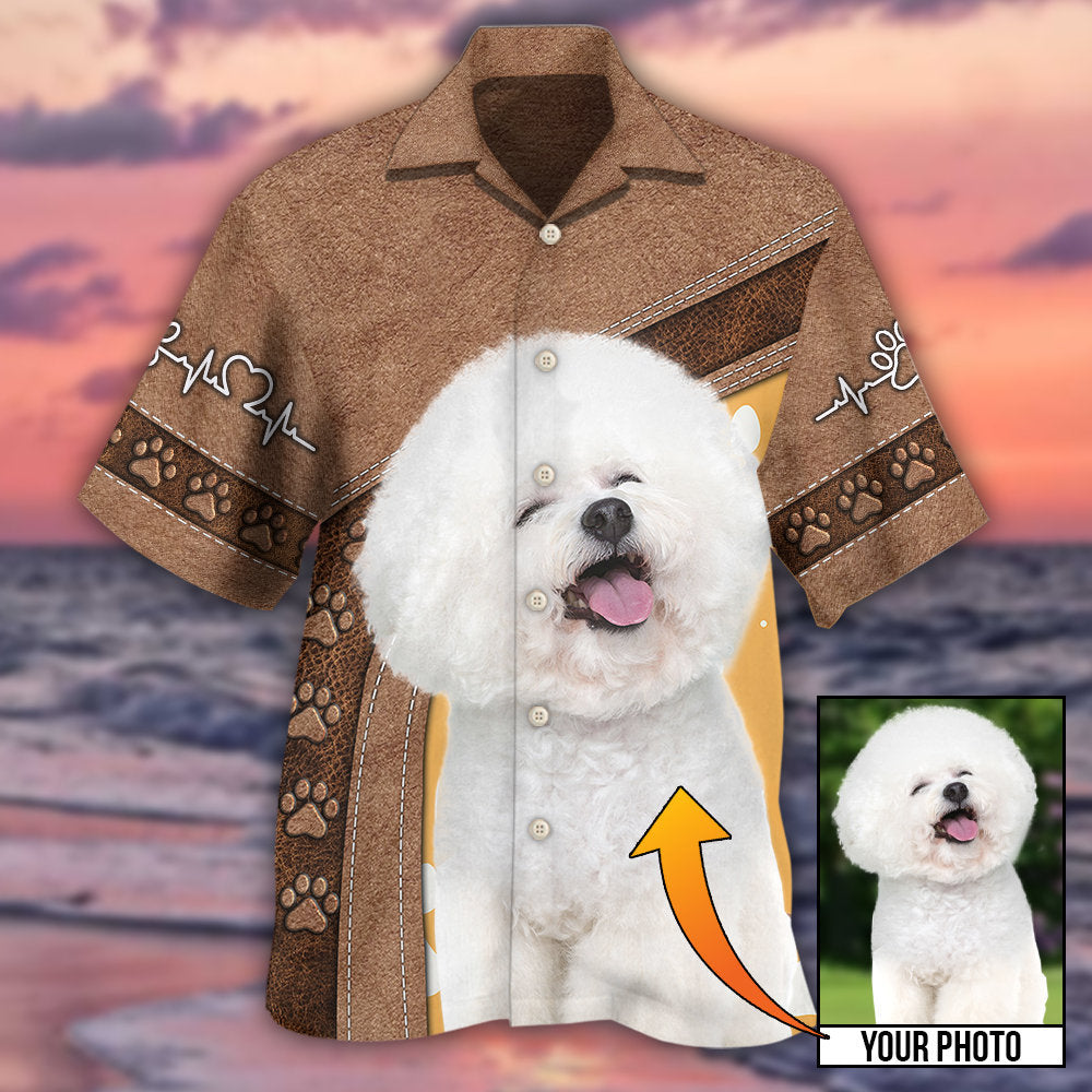 Dog Paw Various Custom Photo Personalized Hawaiian Shirt For Warm Weather Adventures And Everyday Comfort