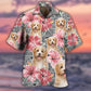 Dog Sweet Custom Photo Hawaiian Shirt Pattern Detail For Summer Holidays And Outdoor Fun
