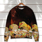 Tacos Fast Food Delicious Sweater For Weekend Outings Parties And Thoughtful Gift Giving