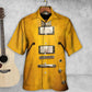 Guitar Semi Hollow Body Hawaiian Shirt For Coastal Adventures And Warm Weather Wear