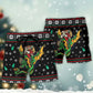 Christmas Santa Fantasy Dragon Beach Shorts Graphic Detail For Resort Trips And Casual Outings