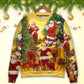 Christmas Santa Story Happy Xmas Sweater For Seasonal Parties Cozy Gatherings And Thoughtful Holiday Gifts