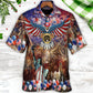 Patriotic New Year Symbols Hawaiian Shirt With All Over Print For Tropical Escapes Resort Wear And Outdoor Celebrations