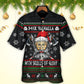 Skull Christmas Deck Valhalla Glory Hawaiian Shirt For Poolside Relaxation And Sunny Getaways