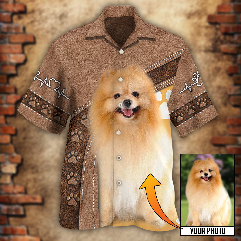 Dog Custom Photo Personalized Hawaiian Shirt Design View For Resort Travel And Thoughtful Gifting