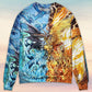 Dragon Immortal Fantasy Sweater For Nature Inspired Fashion Events And Relaxed Everyday Comfort