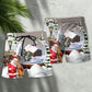 Christmas Santa Giving Joy Night Beach Shorts Graphic Detail For Resort Trips And Casual Outings
