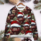 Christmas D20 Witch Dice Holiday Vibe Sweater For Festive Parties Family Photos And Comfortable Seasonal Wear