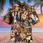 Guitar Chess Hawaiian Shirt Pattern View For Relaxed Warm Weather Outfits