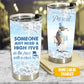 Penguin Someone Just Need A High Five Personalized 20 Oz Tumbler For Coffee Travel And Daily Drinks