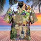 Wine Grape Cheese Artistic Hawaiian Shirt For Summer Vacation And Beach Travel