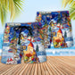 Book Reading Makes Me Happy Christmas Beach Shorts For Warm Weather Celebrations