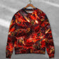 Dinosaur Meteorite Fantasy Sweater For Casual Wear Travel Parties And Comfortable Seasonal Style