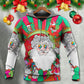 Hippie Fantasy Santa World Hoodie For Festive Days Casual Adventures And Thoughtful Seasonal Gifting