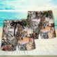 Tabby Cat Artistic Daily Portrait Beach Shorts Design View For Comfortable Resort And Beach Styling