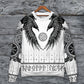 Viking Black Runic Raven Nordic Sweater For Weekend Adventures Outdoor Events And Thoughtful Gifts