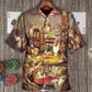 Gambling Dog Poker Hawaiian Shirt Artwork View For Outdoor Gatherings