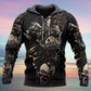 Skull King Forever Hoodie For Bold Casual Looks Travel Days And Comfortable Style
