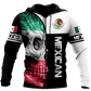 Mexican Skull Hoodie For Gothic Art Lovers Daily Wear And Weekend Adventures