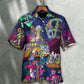 Funny Barbecue Food BBQ Grill Hawaiian Shirt Design View For Outdoor Gatherings