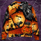 Halloween Bat Pumpkin Night Sweater For Alternative Outfits Seasonal Events And Everyday Comfort