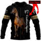 Arabian Horse Hoodie For Equestrian Enthusiasts Casual Wear And Weekend Travel