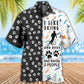 Skiing Dogs Hawaiian Shirt Artwork View For Coastal Escapes And Resort Style