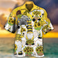 Gnome Hawaiian Shirt For Coastal Adventures And Warm Weather Wear
