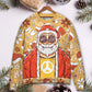 Christmas Santa Cutie Hippie Groovy Sweater For Winter Parties Seasonal Adventures And Relaxed Everyday Styling