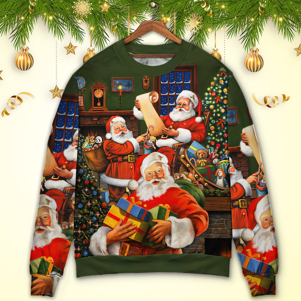 Christmas Santa Gift For Xmas Sweater For Winter Celebrations Family Events And Thoughtful Gifting