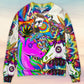 Hippie Unicorn Dream For Wonderland Sweater For Festival Adventures Vacations And Relaxed Daily Styling