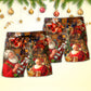 Funny Santa Holiday Gift Beach Shorts For Warm Weather Travel And Everyday Comfort