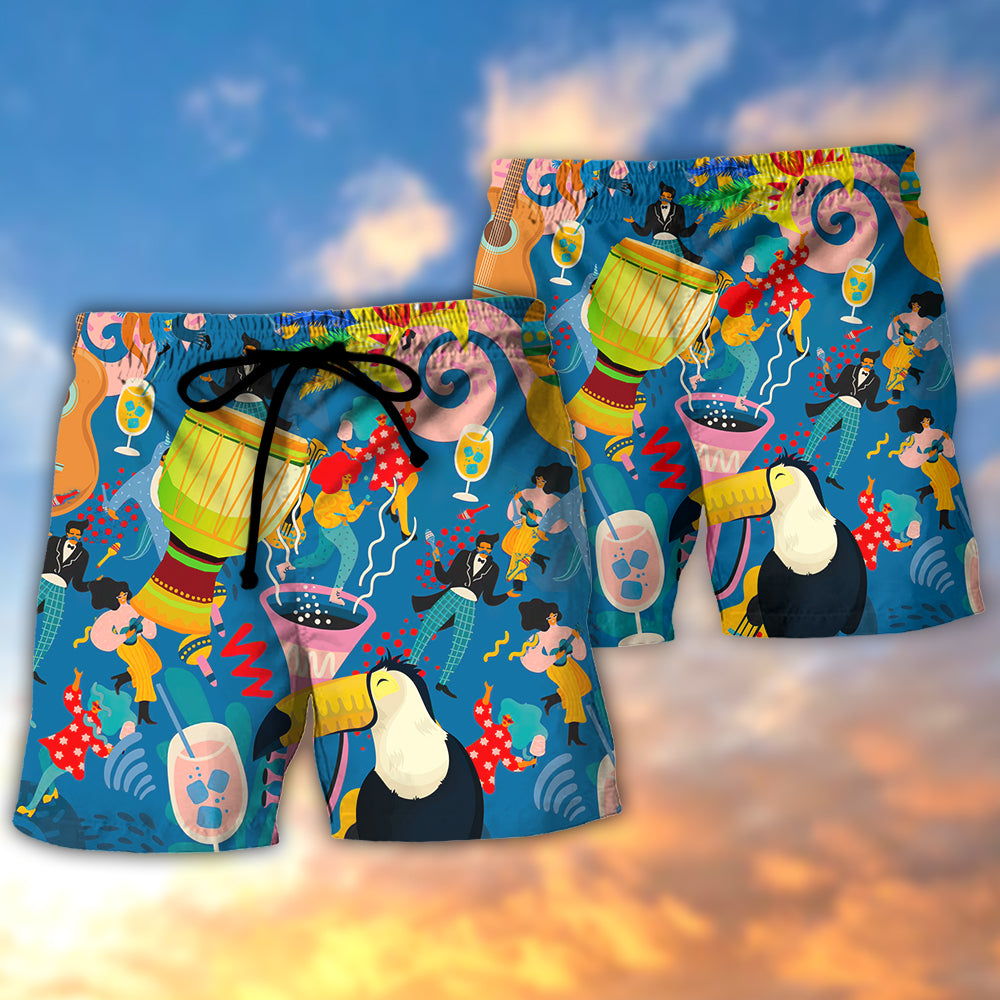 Carnival Life Is A Carnival Beach Shorts For Poolside Relaxation And Everyday Comfort