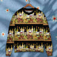 Wine Tasting Border Stripe Sweater For Distinctive Style Travel Adventures And Creative Gifts