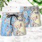 Bold Typography Beach Shorts Pattern Detail For Tropical Escapes And Bright Seasonal Outfits