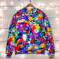 Colorful Rainbow Cat Sweater For Animal Inspired Style Events And Comfortable Daily Wear