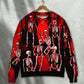 Skull Action Figure Sweater For Halloween Events Weekend Outings And Creative Gift Giving