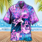 Neon Engineer Audio Hawaiian Shirt Relaxed Style View For Tropical Vacations