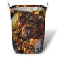 Skull Motorcycle Racing Fast Fire Laundry Basket For Nursery Dorm And Home Storage