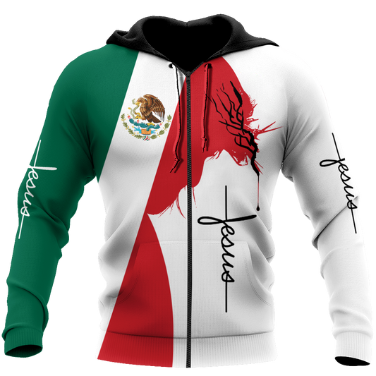 Mexican Faith Theme Hoodie For Community Gatherings Seasonal Outings And Relaxed Comfort