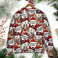 Christmas Cute Santa And Reindeer Sweater For Seasonal Parties Cozy Gatherings And Thoughtful Holiday Gifts