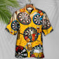 Dart Beer Hawaiian Shirt Pattern Detail For Vacation Travel And Daily Wear