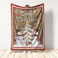 Cardinal Snowman Christmas Flannel Blanket For Cozy Bedroom Sofa Decor