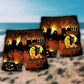 Halloween Cat Buckle Up Buttercup Beach Shorts For Beach Trips And Relaxed Vacation Styling
