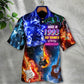 Neon Retro Music Hawaiian Shirt For Poolside Relaxation And Sunny Getaways