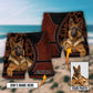 German Shepherd Personalized Photo Beach Shorts Artwork Detail For Tropical Travel And Everyday Wear