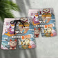 Cat Sushi Cute Food Art Beach Shorts For Resort Days And Casual Style
