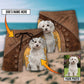 Dog Paw Various Leather Style Personalized Photo Beach Shorts Design View For Comfortable Resort And Beach Styling