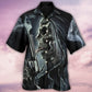 Skull I'll Put Trunk Hawaiian Shirt Design Detail For Sunny Adventures And Casual Wear